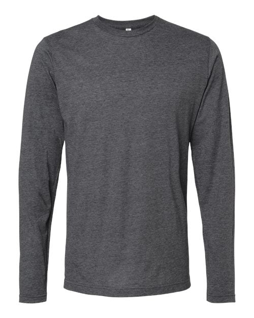 M&O Poly-Blend Long Sleeve T-Shirt 3520