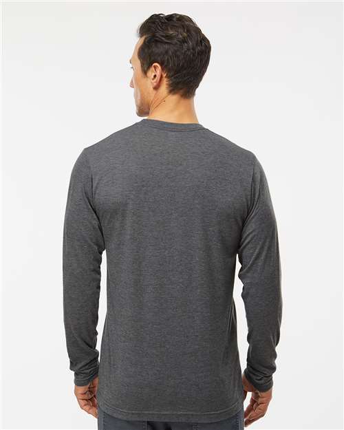 M&O Poly-Blend Long Sleeve T-Shirt 3520