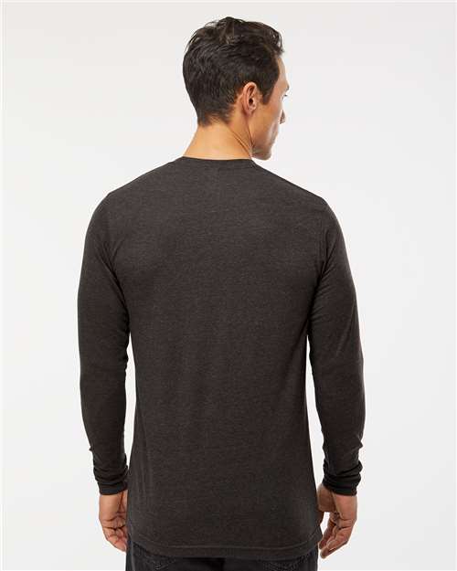 M&O Poly-Blend Long Sleeve T-Shirt 3520