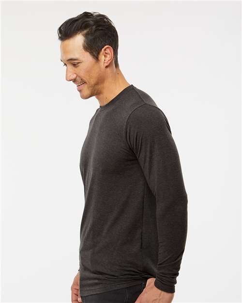 M&O Poly-Blend Long Sleeve T-Shirt 3520