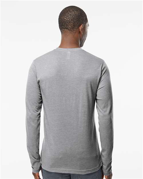 M&O Poly-Blend Long Sleeve T-Shirt 3520
