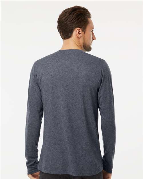 M&O Poly-Blend Long Sleeve T-Shirt 3520