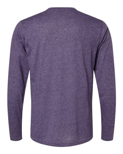 M&O Poly-Blend Long Sleeve T-Shirt 3520