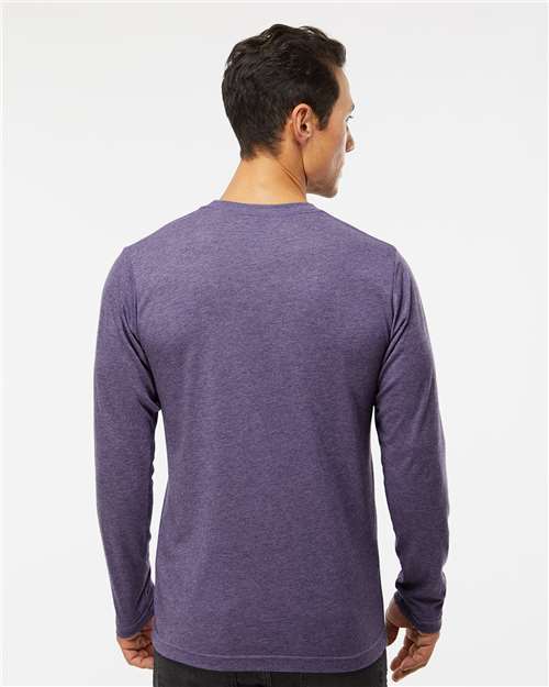 M&O Poly-Blend Long Sleeve T-Shirt 3520
