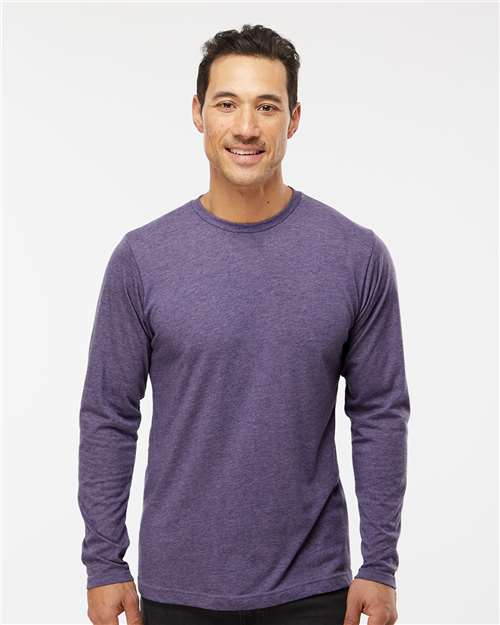M&O Poly-Blend Long Sleeve T-Shirt 3520