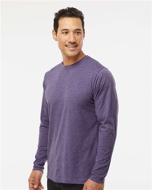 M&O Poly-Blend Long Sleeve T-Shirt 3520
