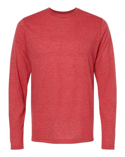 M&O Poly-Blend Long Sleeve T-Shirt 3520