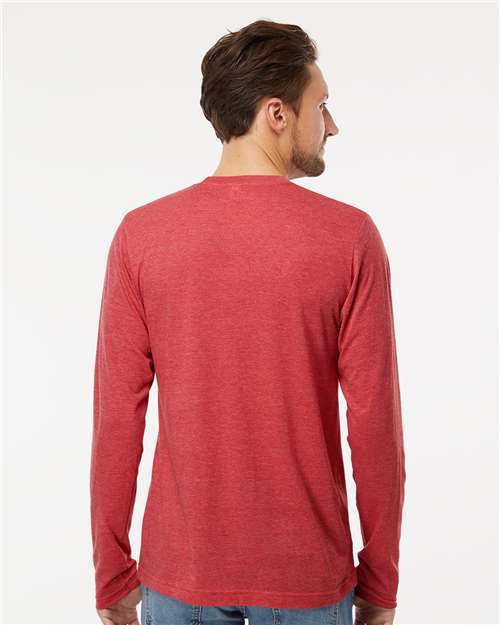 M&O Poly-Blend Long Sleeve T-Shirt 3520