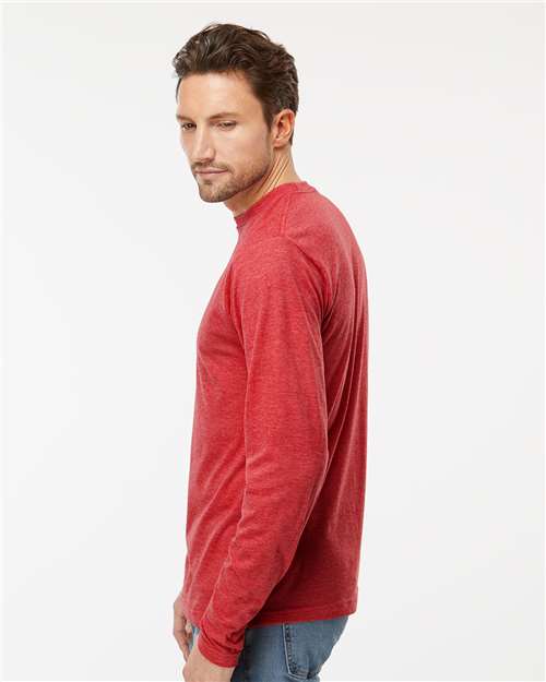 M&O Poly-Blend Long Sleeve T-Shirt 3520