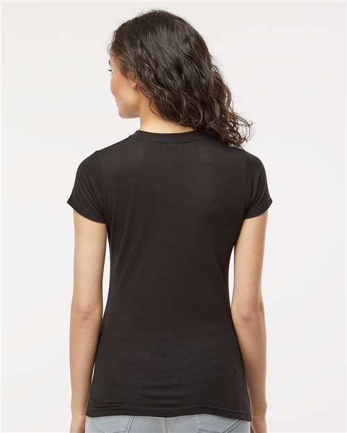 M&O Women's Deluxe Blend T-Shirt 3540