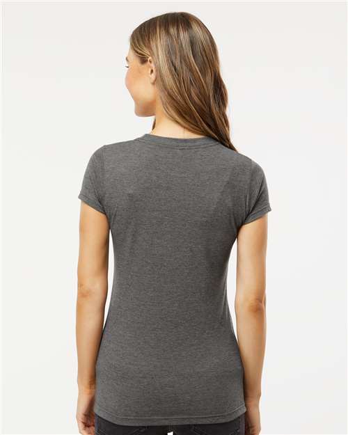 M&O Women's Deluxe Blend T-Shirt 3540