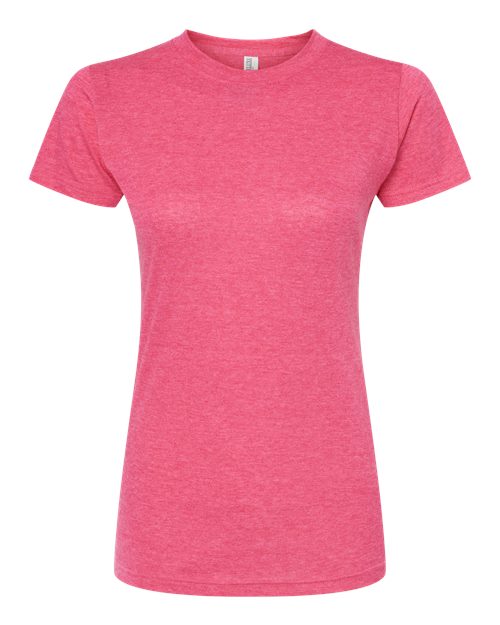 M&O Women's Deluxe Blend T-Shirt 3540