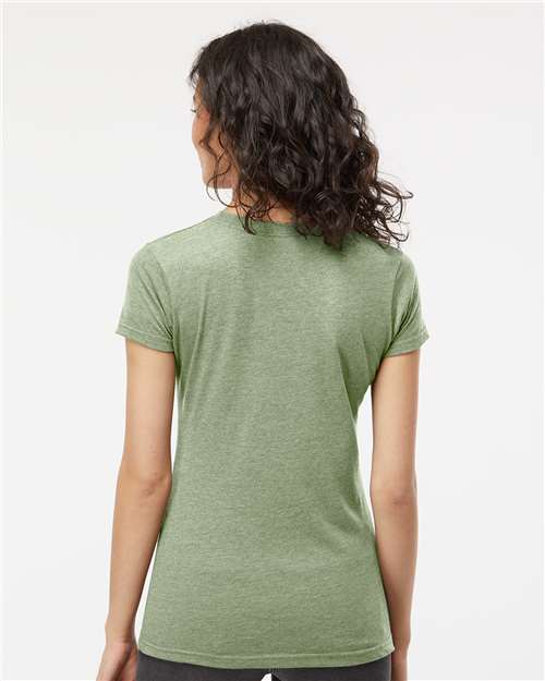 M&O Women's Deluxe Blend T-Shirt 3540