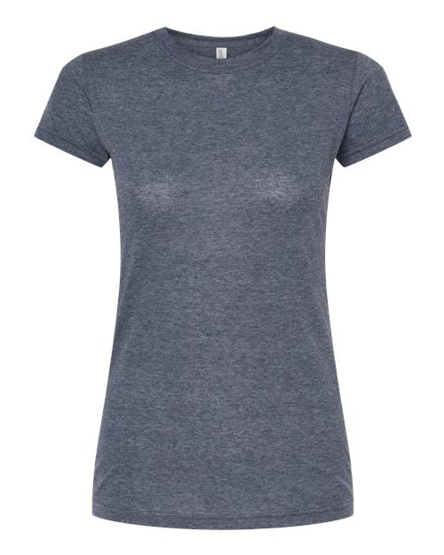 M&O Women's Deluxe Blend T-Shirt 3540