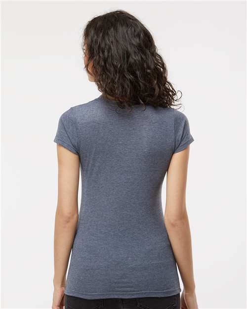 M&O Women's Deluxe Blend T-Shirt 3540