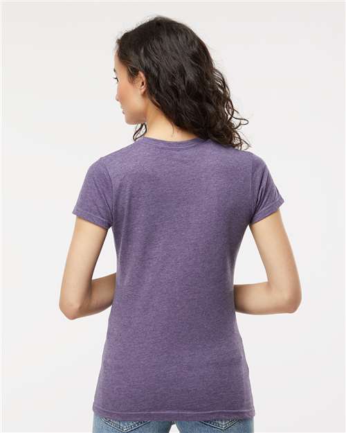 M&O Women's Deluxe Blend T-Shirt 3540