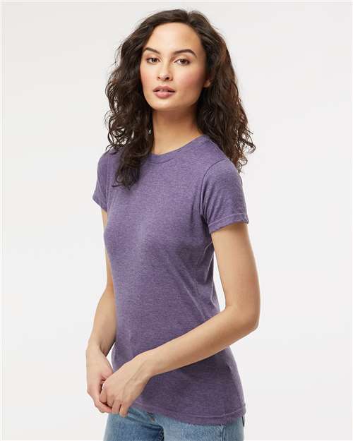 M&O Women's Deluxe Blend T-Shirt 3540