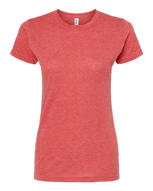 M&O Women's Deluxe Blend T-Shirt 3540