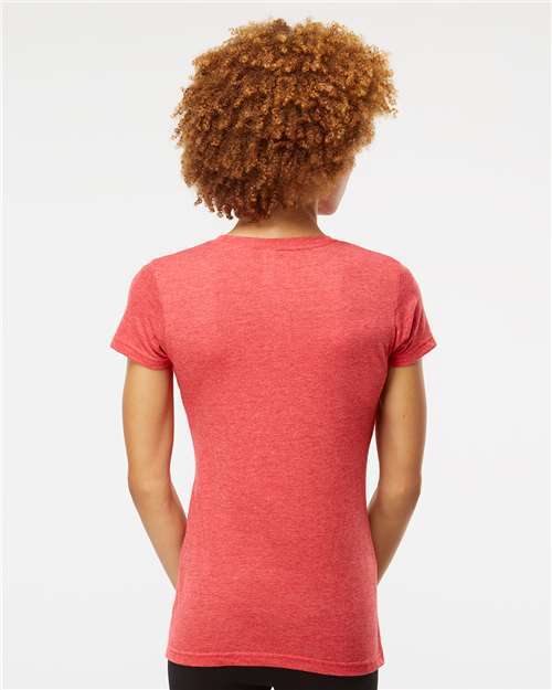 M&O Women's Deluxe Blend T-Shirt 3540