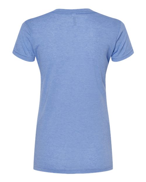 M&O Women's Deluxe Blend V-Neck T-Shirt 3542