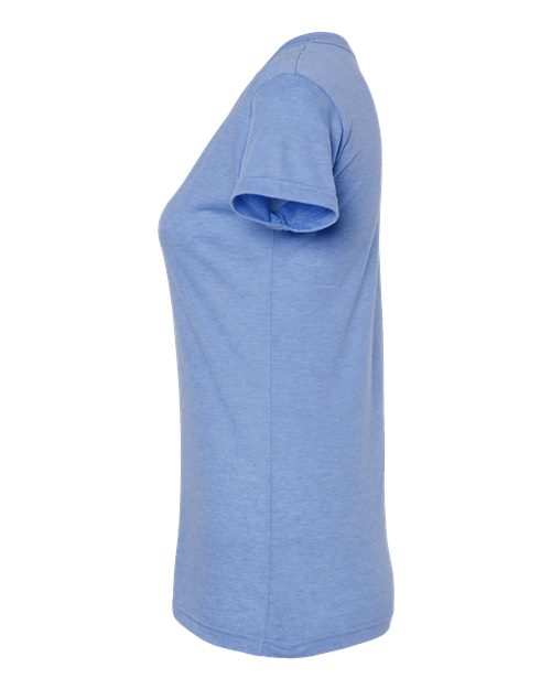 M&O Women's Deluxe Blend V-Neck T-Shirt 3542