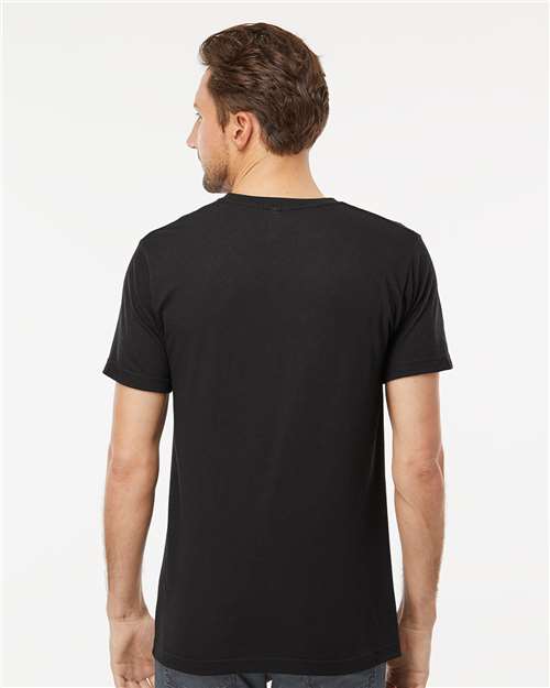 M&O Deluxe Blend V-Neck T-Shirt 3543