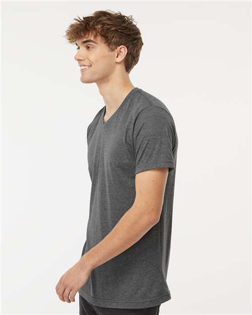 M&O Deluxe Blend V-Neck T-Shirt 3543