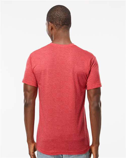 M&O Deluxe Blend V-Neck T-Shirt 3543
