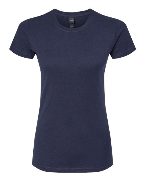 M&O Women's Fine Jersey T-Shirt 4513