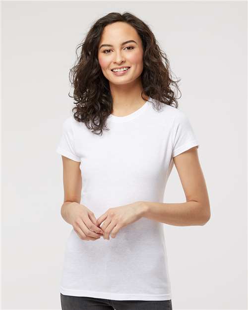 M&O Women's Fine Jersey T-Shirt 4513