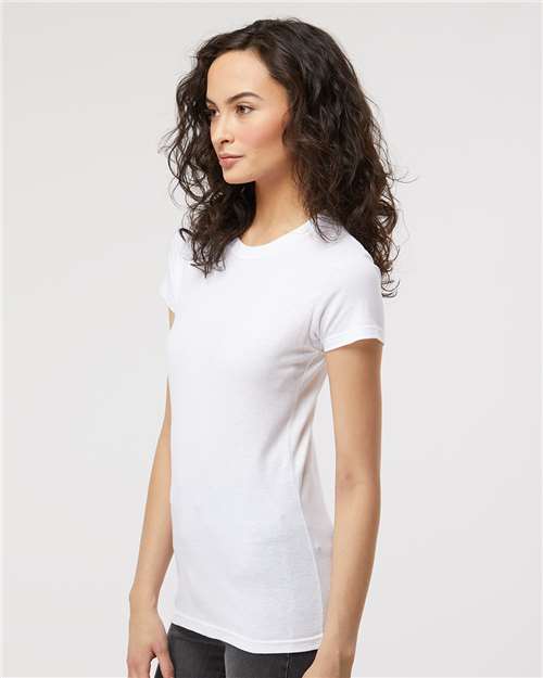 M&O Women's Fine Jersey T-Shirt 4513