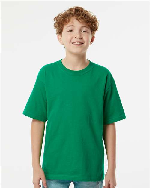 M&O Youth Gold Soft Touch T-Shirt 4850