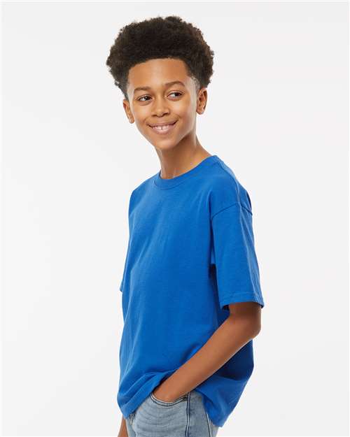 M&O Youth Gold Soft Touch T-Shirt 4850