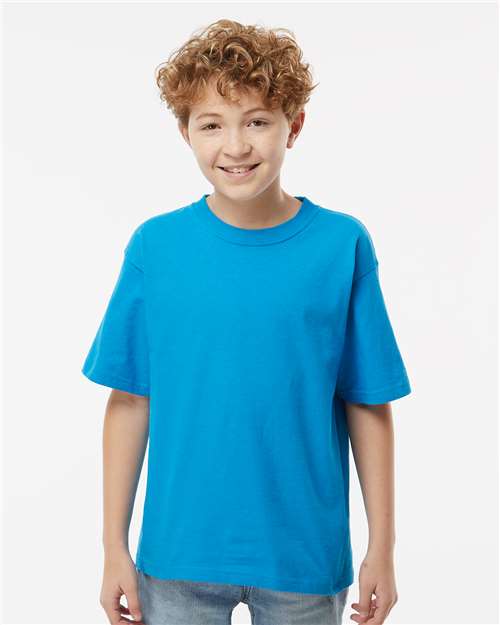 M&O Youth Gold Soft Touch T-Shirt 4850