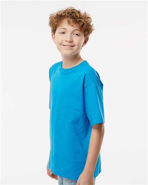 M&O Youth Gold Soft Touch T-Shirt 4850