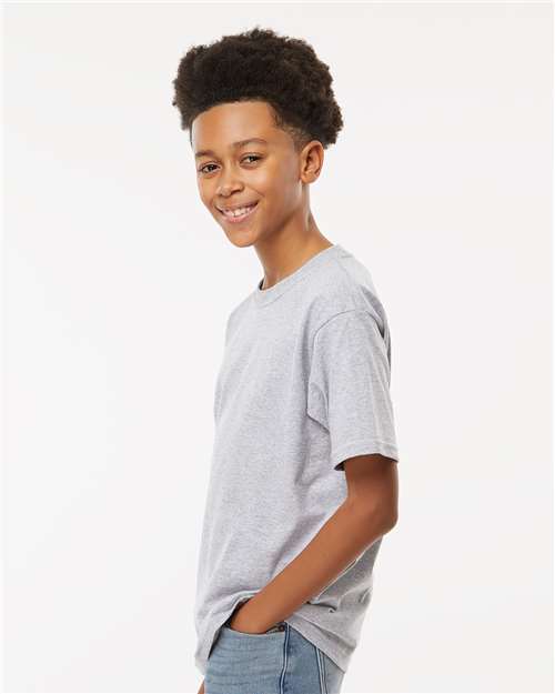 M&O Youth Gold Soft Touch T-Shirt 4850