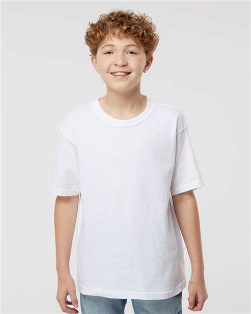 M&O Youth Gold Soft Touch T-Shirt 4850