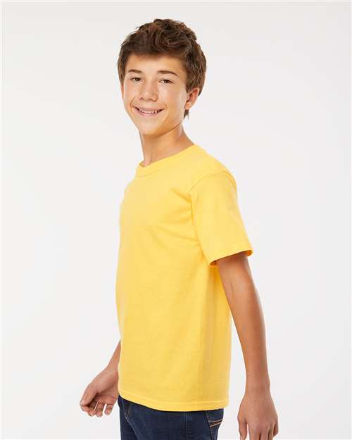 M&O Youth Gold Soft Touch T-Shirt 4850