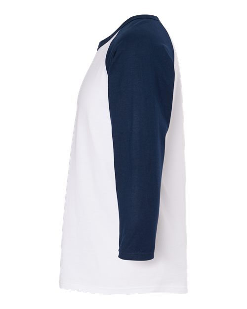 M&O Raglan Three-Quarter Sleeve Baseball T-Shirt 5540