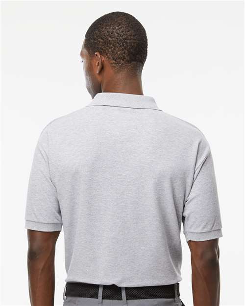 M&O Ring-Spun Piqué Polo 7002