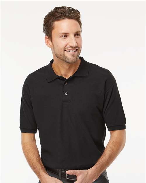 M&O Ring-Spun Piqué Polo 7002