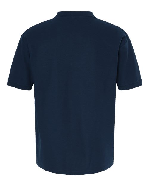 M&O Ring-Spun Piqué Polo 7002