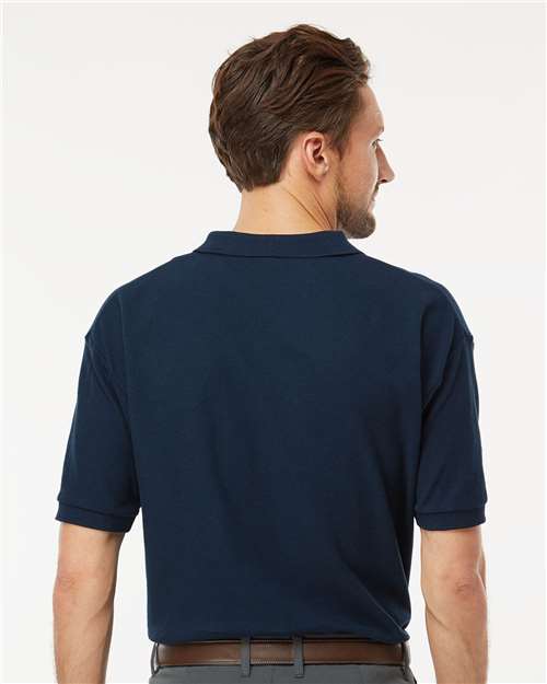 M&O Ring-Spun Piqué Polo 7002