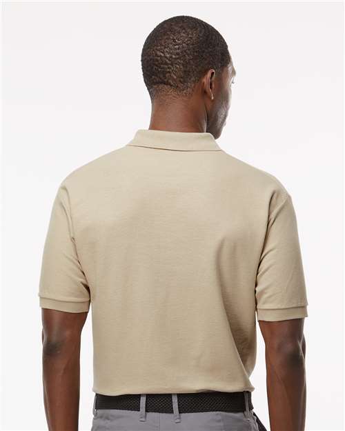 M&O Ring-Spun Piqué Polo 7002