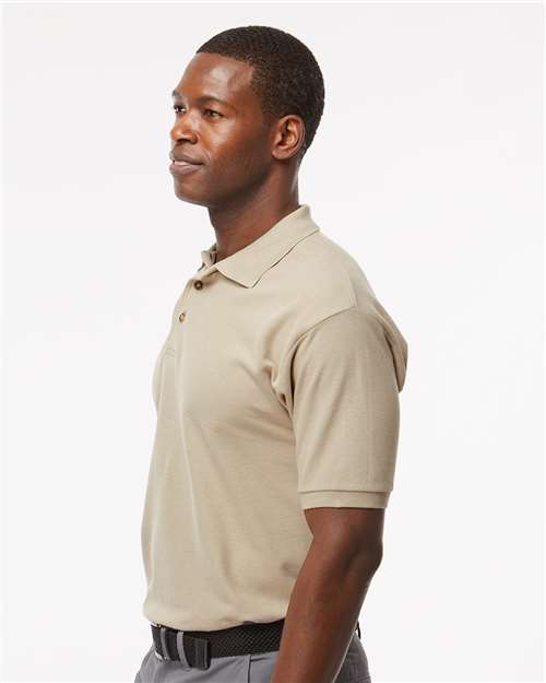 M&O Ring-Spun Piqué Polo 7002