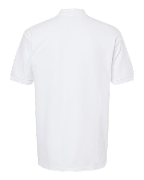 M&O Ring-Spun Piqué Polo 7002