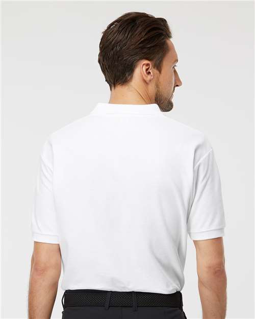 M&O Ring-Spun Piqué Polo 7002