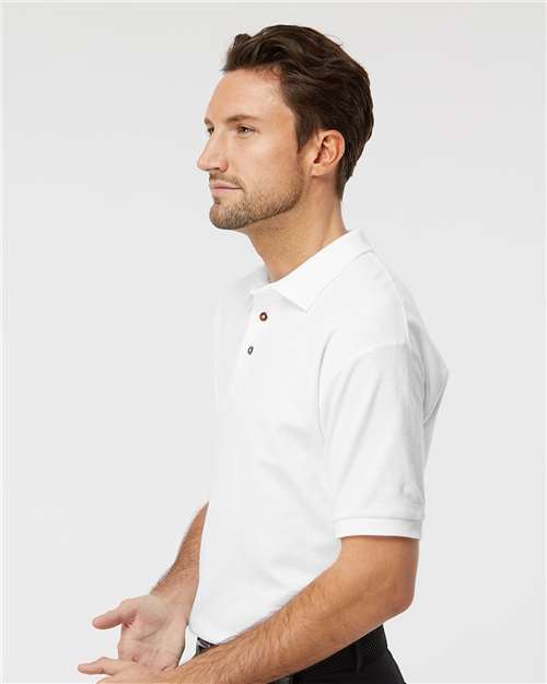 M&O Ring-Spun Piqué Polo 7002