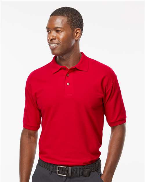 M&O Ring-Spun Piqué Polo 7002
