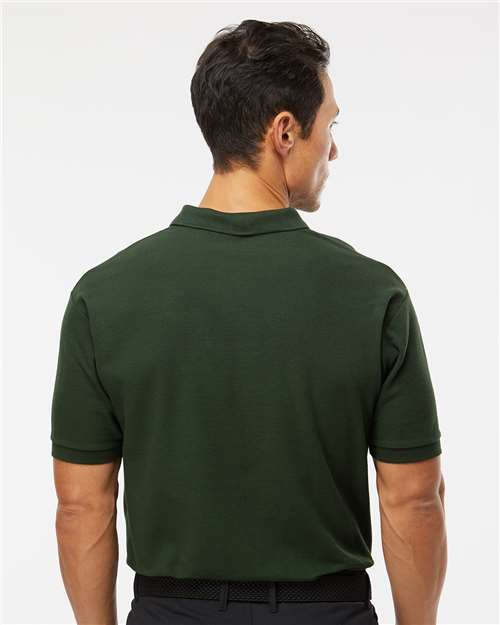 M&O Ring-Spun Piqué Polo 7002